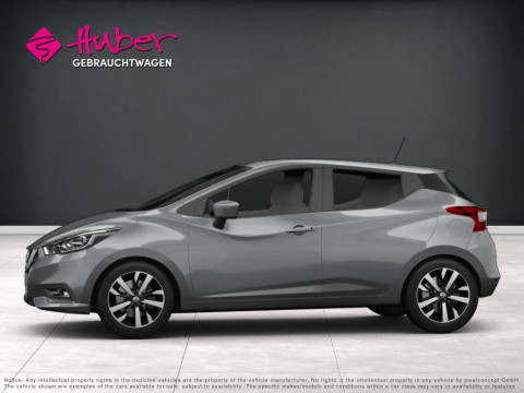 Ansicht 3 - Gebrauchtwagen Fahrzeug, Modell Micra der Marke Nissan von Verkäufer Autohaus MKM Huber GmbH / Gebrauchtwagenpark