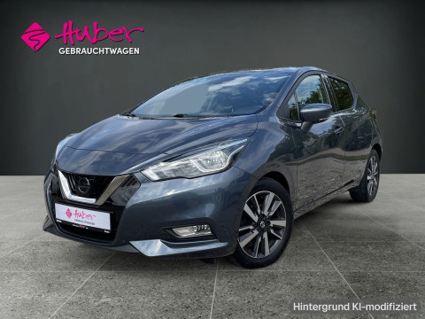 Automodell: Micra in der Farbe grau