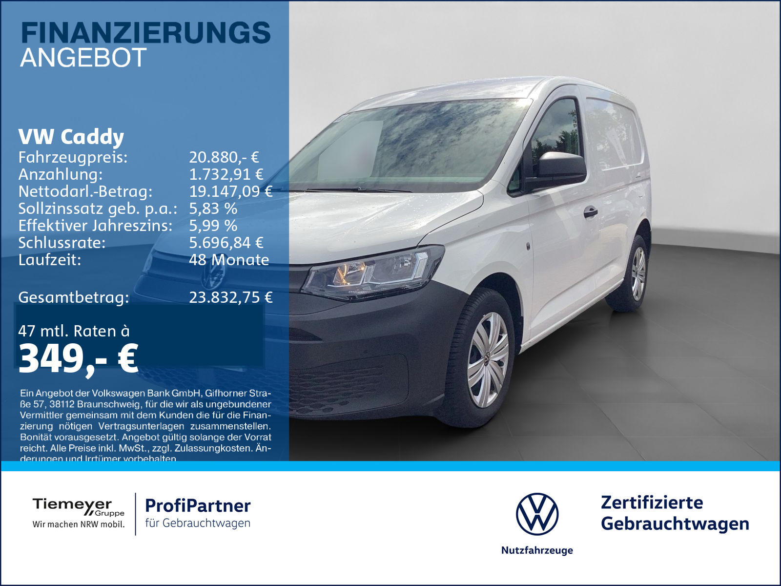 Volkswagen Caddy Cargo 1.5