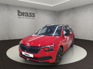 Škoda Kamiq Monte Carlo 150 PS Automatik, Panoramadach, Rückfahrkamera, Navi, LED, Sitzheizung, Sportsitze