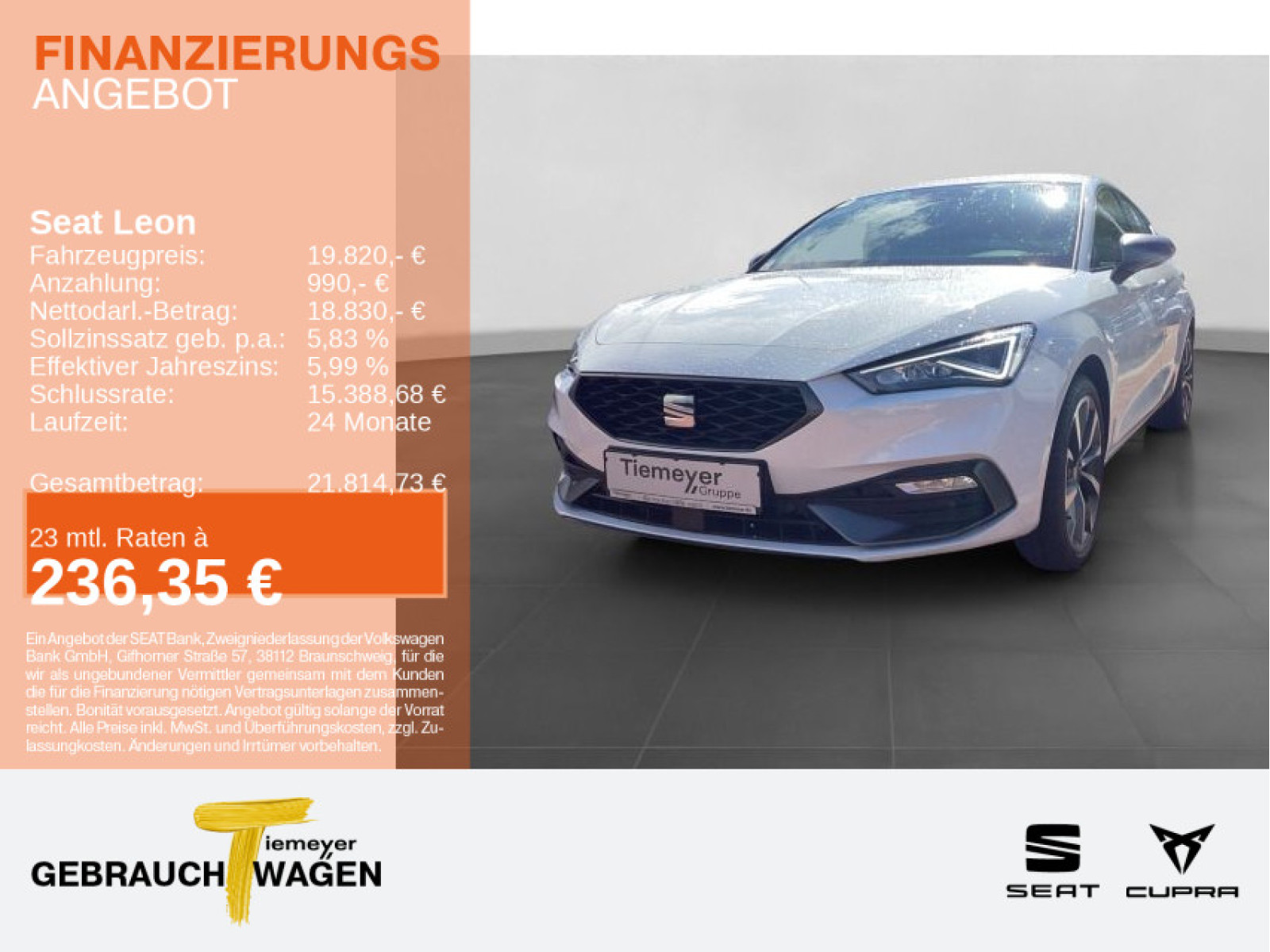 Seat Leon 1.5 TGI Seat Leon 1.5 TGI