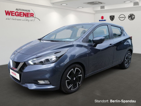 Automodell: Micra in der Farbe grau