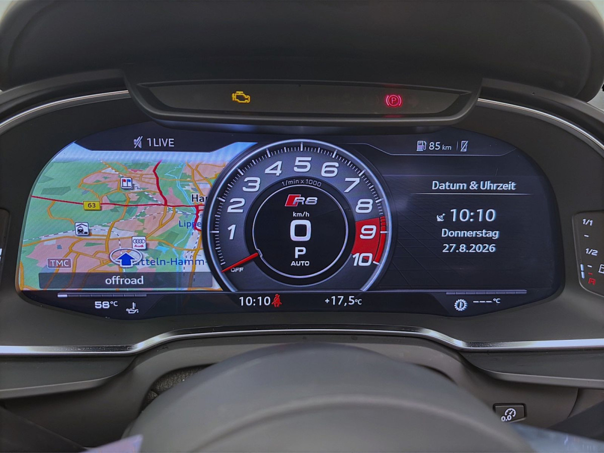 Thumb 11: Audi R8 Spyder V10 RWD PERFORMANCE B&O LM20 KAMERA NAVI