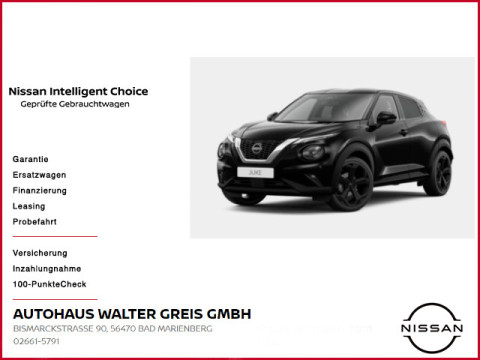 Automodell: Juke in der Farbe schwarz