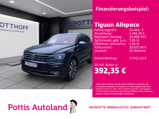 Volkswagen Tiguan Allspace 2.0 TDI DSG 4M R-LINE STDHZG PANO AHK NAVI