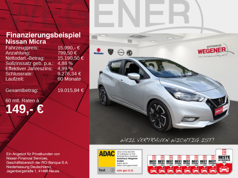 Ansicht 2 - Gebrauchtwagen Fahrzeug, Modell Micra der Marke Nissan von Verkäufer Autohaus Wegener Berlin GmbH - Filiale Wittenau