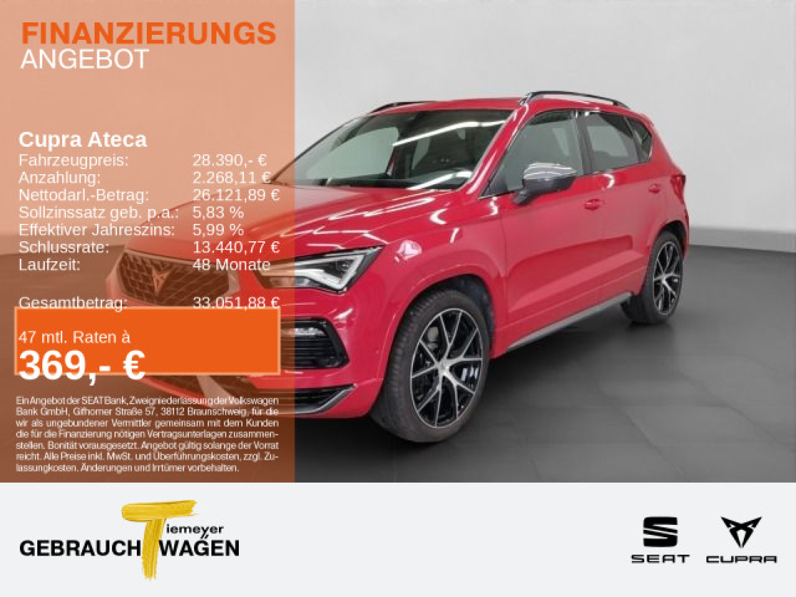 Cupra Ateca 2.0 TSI