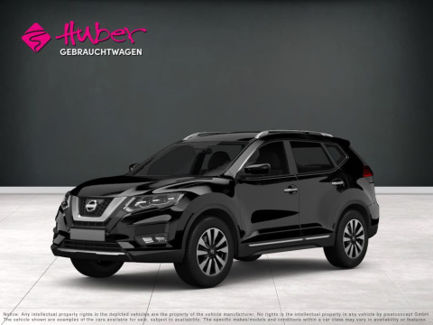 Automodell: X-Trail in der Farbe schwarz