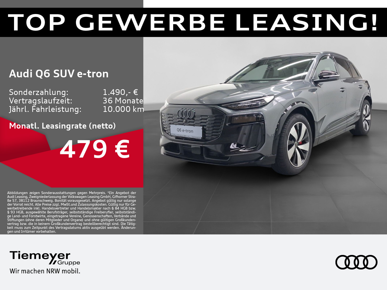 Audi Q6 SUV e-tron