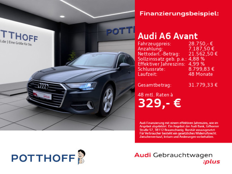 Bild 0: Audi A6 Avant 50 TFSIe Q SPORT AHK NAVI LED SITZHZG