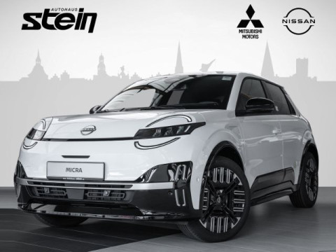 Automodell: Micra in der Farbe weiß