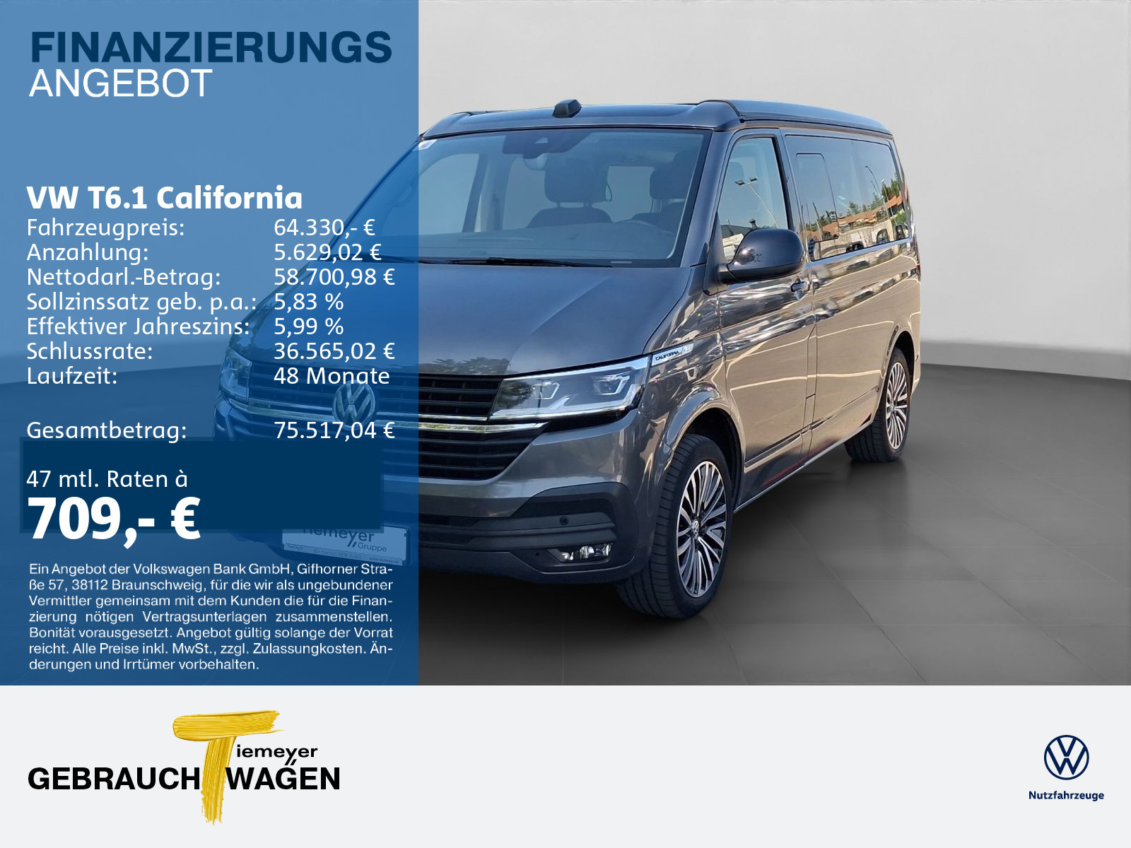 Volkswagen T6.1 California ALLRAD
