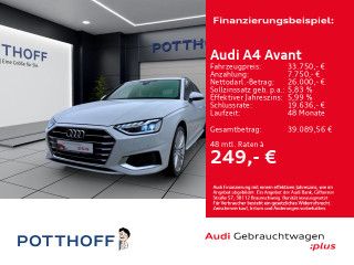 Audi A4 Avant 40 TDI ADVANCED PANO AHK MATRIX NAVI HuD