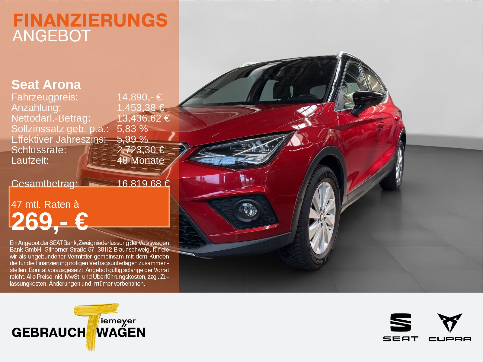 Seat Arona 1.0 TSI
