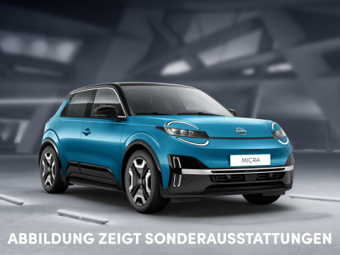 Automodell: Micra in der Farbe silber