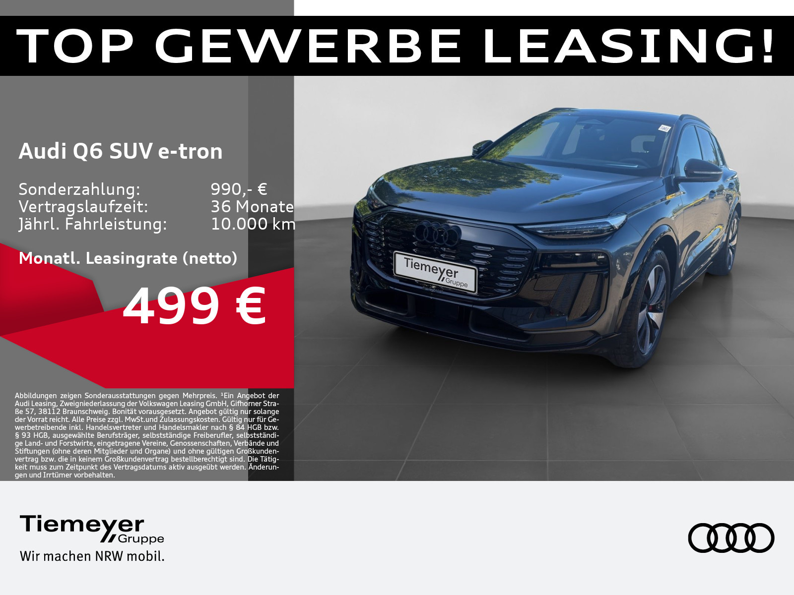 Audi Q6 SUV e-tron