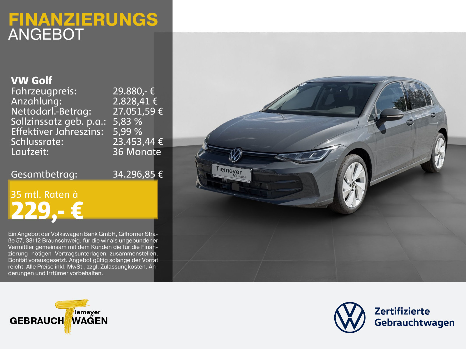 Volkswagen Golf 1.5 TSI Volkswagen Golf 1.5 TSI