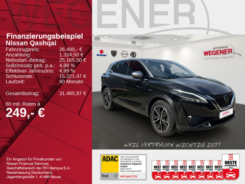 Ansicht 2 - Gebrauchtwagen Fahrzeug, Modell Qashqai der Marke Nissan von Verkäufer Autohaus Wegener Berlin GmbH - Filiale Köpenick