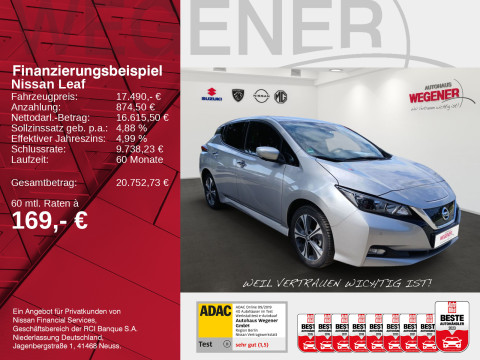 Ansicht 2 - Gebrauchtwagen Fahrzeug, Modell Leaf der Marke Nissan von Verkäufer Auto-Center Wegener GmbH - Filiale Nauen