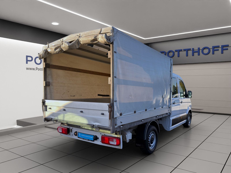 Bild 4: Volkswagen Crafter Pritsche 35 TDI DOKA MITTELLANG STDHZG NAVI KLIMA