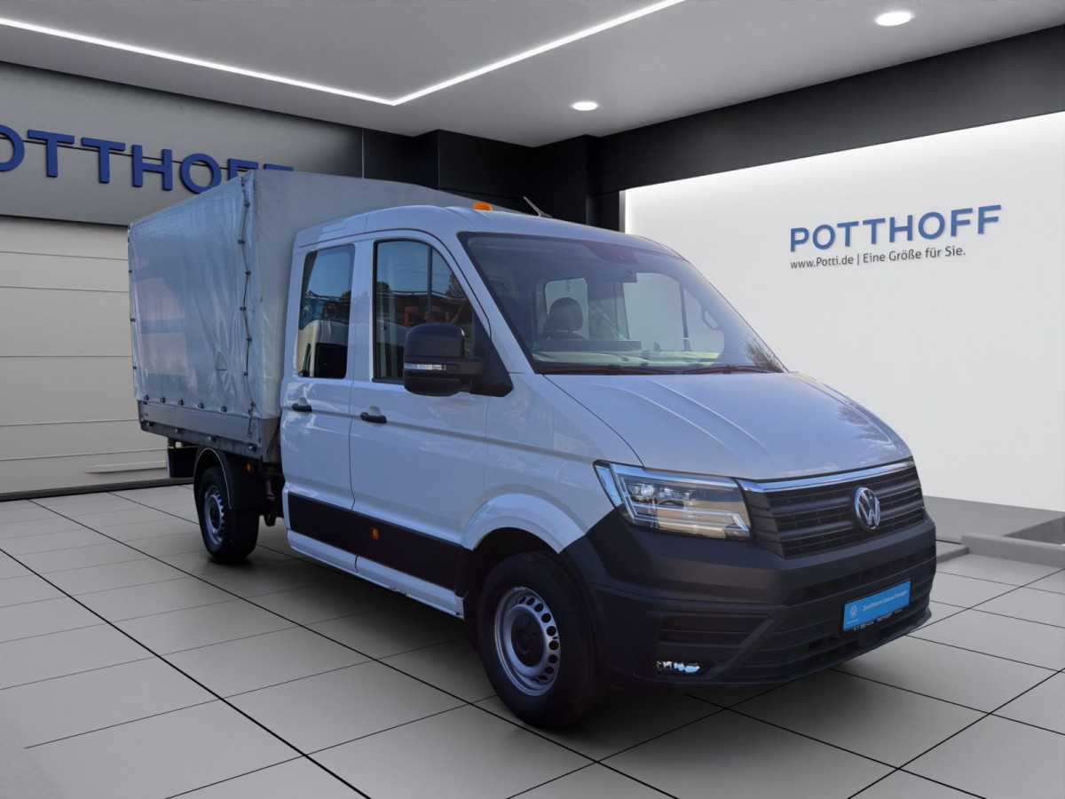 Thumb 5: Volkswagen Crafter Pritsche 35 TDI DOKA MITTELLANG STDHZG NAVI KLIMA