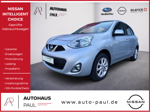 Automodell: Micra in der Farbe silber