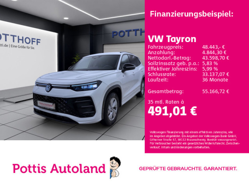 Bild 0: Volkswagen Tayron 2.0 TDI DSG R-LINE AHK IQ.LIGHT NAVI DCC
