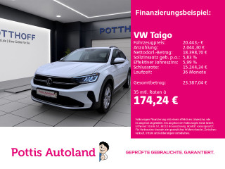Volkswagen Taigo 1.0 TSI LIFE SITZHZG LED KLIMA DAB+