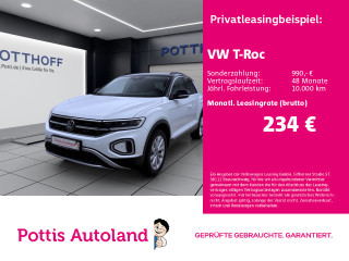 Volkswagen T-Roc 1.0 TSI STYLE SITZHZG PDC KLIMA LED