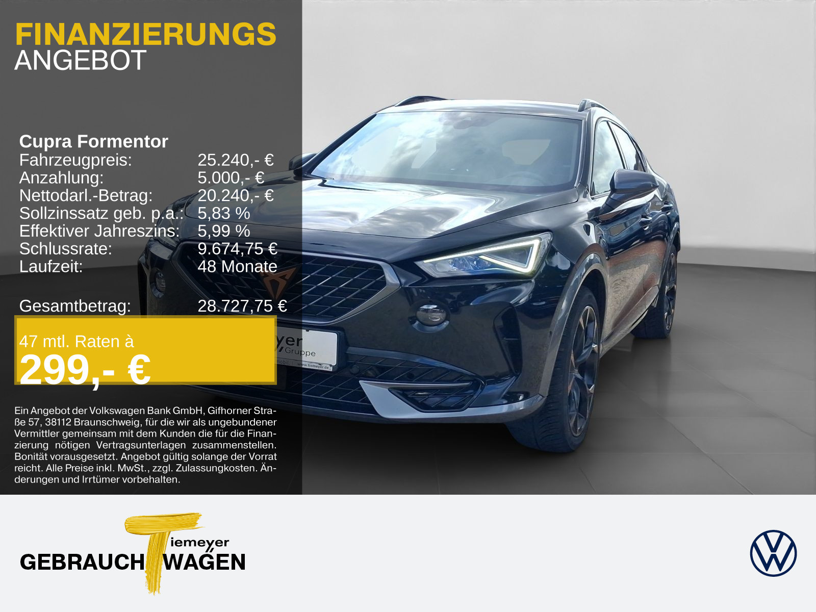 Cupra Formentor 1.4 e