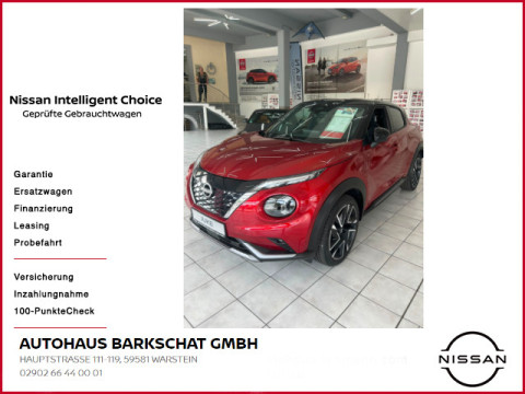Automodell: Juke in der Farbe rot