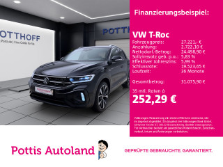Volkswagen T-Roc 1.0 TSI R-LINE KAMERA SITZHZG PDC KLIMA