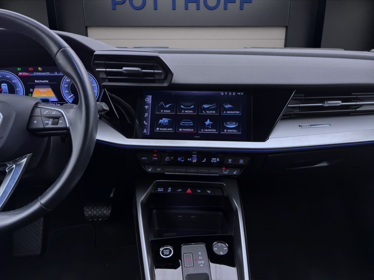 Thumb 14: Audi A3 Sportback 40 TFSIe ADVANCED NAVI+ SITZHZG PDC AHK