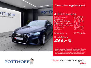 Audi A3 Limousine 35 TDI S LINE NAVI+ PDC SITZHZG KLIMA