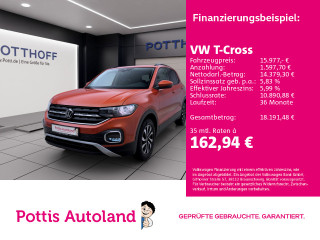 Volkswagen T-Cross 1.0 TSI ACTIVE NAVI SITZHZG PDC KLIMA