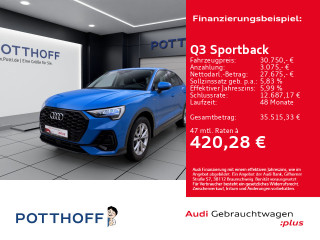 Audi Q3 Sportback 40 TFSI Q S LINE NAVI PDC SITZHZG LM18