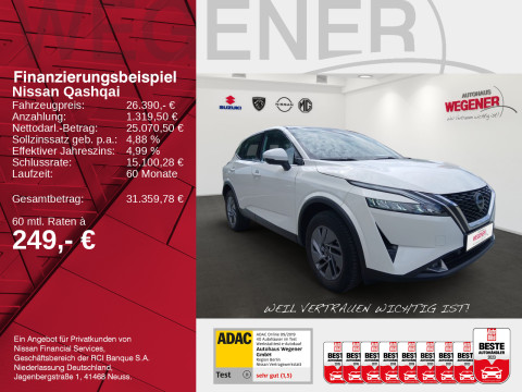 Ansicht 2 - Gebrauchtwagen Fahrzeug, Modell Qashqai der Marke Nissan von Verkäufer Auto-Center Wegener GmbH - Filiale Nauen