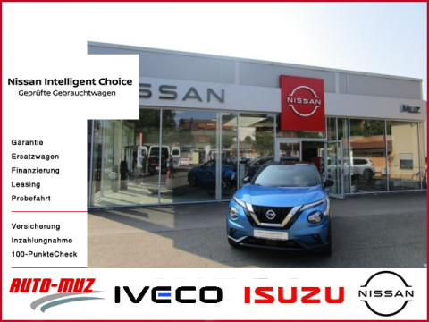 Automodell: Juke in der Farbe blau