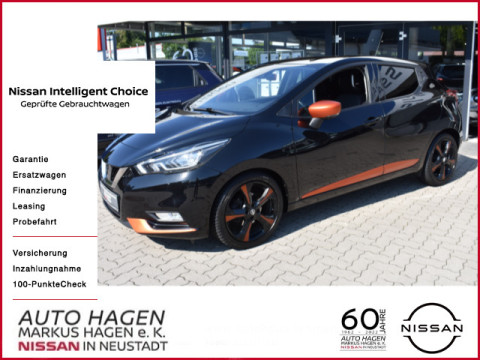 Automodell: Micra in der Farbe schwarz