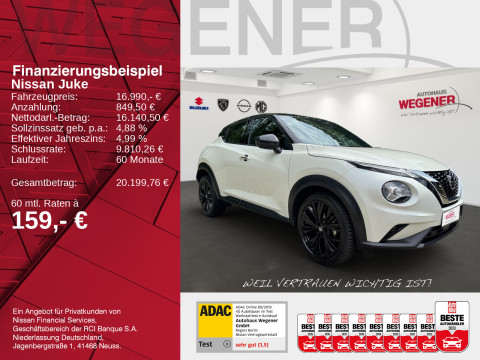 Ansicht 2 - Gebrauchtwagen Fahrzeug, Modell Juke der Marke Nissan von Verkäufer Autohaus Wegener Berlin GmbH - Filiale Spandau