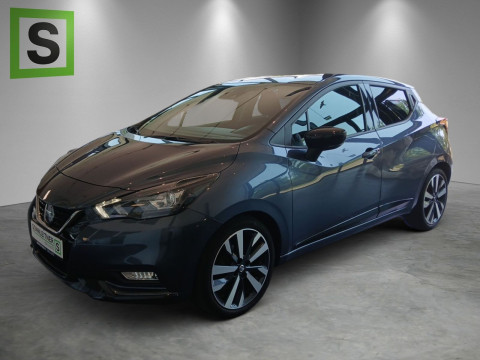Automodell: Micra in der Farbe grau