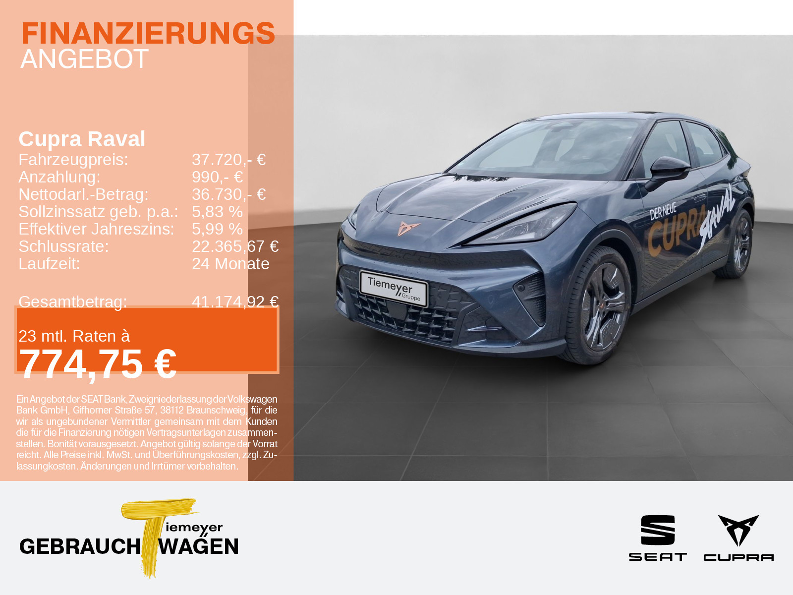Cupra Raval LAUNCH EDITION