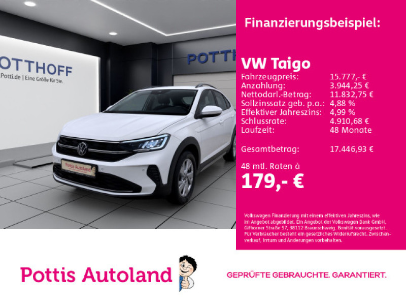 Bild 0: Volkswagen Taigo 1.0 TSI LIFE KLIMA KAMERA LED PDC