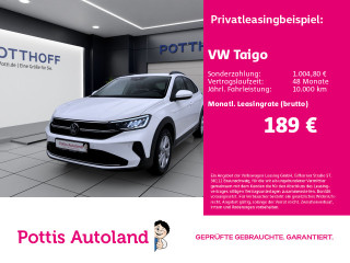 Volkswagen Taigo 1.0 TSI LIFE KLIMA KAMERA LED PDC