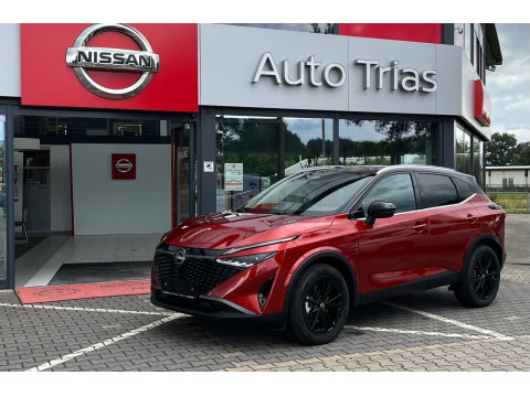 Automodell: Qashqai in der Farbe rot