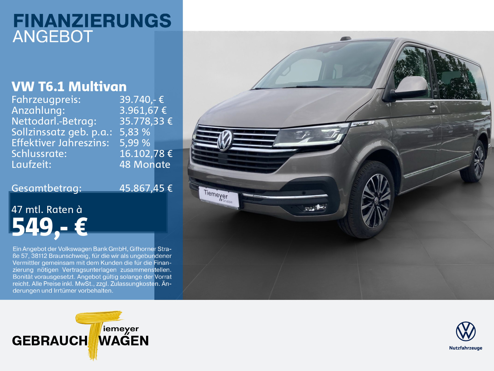 Volkswagen T6.1 Multivan GENERATION