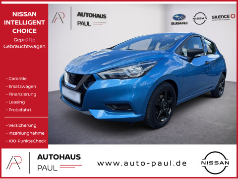 Automodell: Micra in der Farbe blau