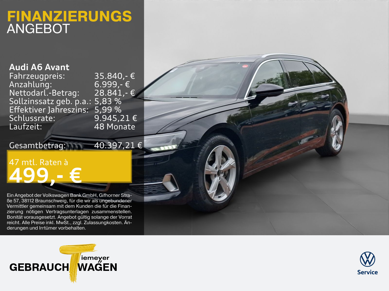 Audi A6 Avant 45