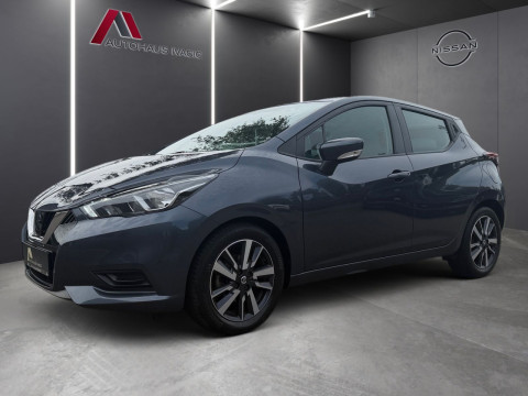 Automodell: Micra in der Farbe grau