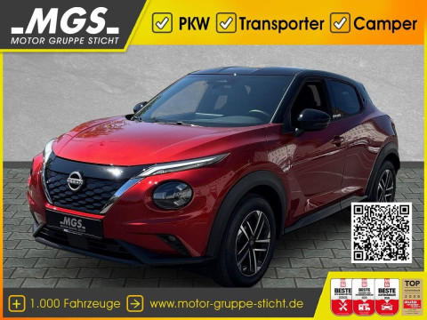 Automodell: Juke in der Farbe rot